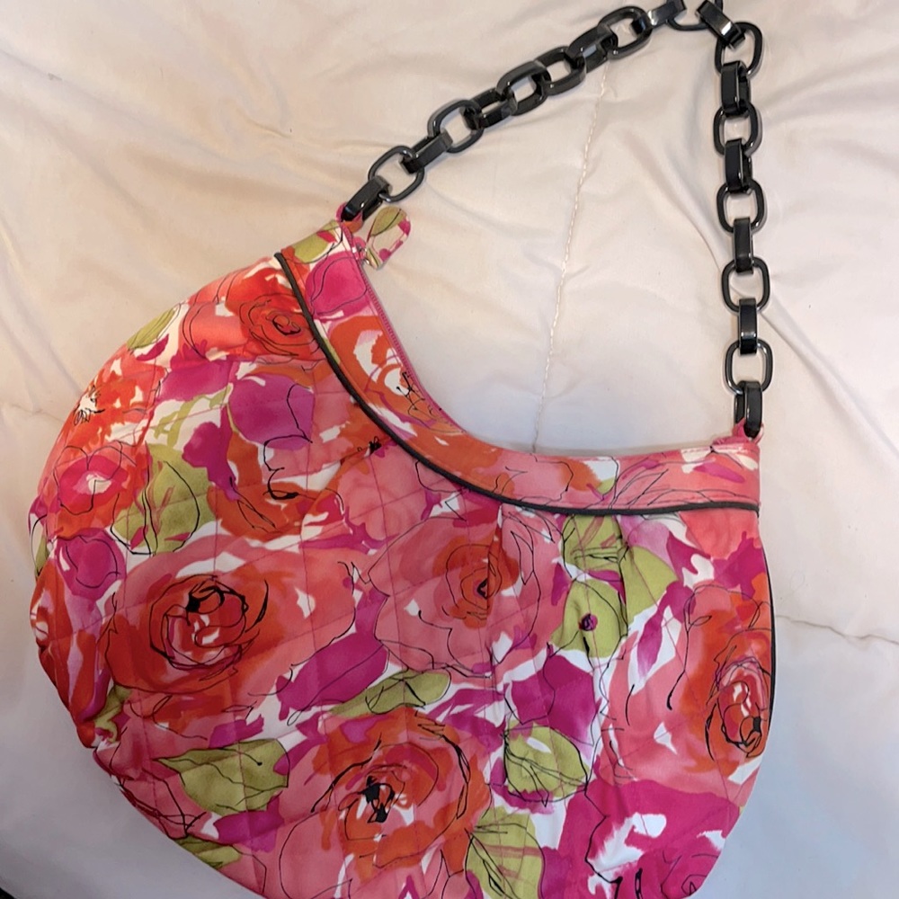 Vera Bradley satin spring purse